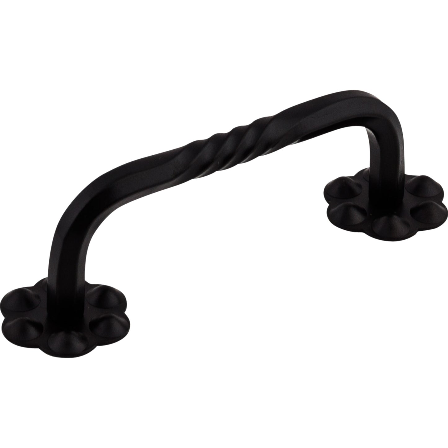 TOP KNOBS M647 Thin Twist 3 5/32" Center to Center Bar Pull - Patina Black