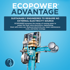 TOTO TET2GB#SS Ecopower Touchless 1.6 Gpf Concealed Toilet Flush Valve - Stainless Steel