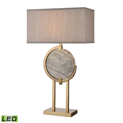 ELK SIGNATURE D4113-LED Arabah 32'' High 1-Light Table Lamp - Cafe Bronze - Includes LED Bulb