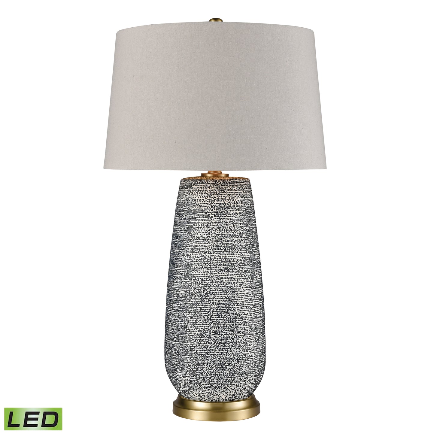 ELK SIGNATURE D4188-LED Rehoboth 30'' High 1-Light Table Lamp - Blue - Includes LED Bulb