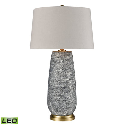 ELK SIGNATURE D4188-LED Rehoboth 30'' High 1-Light Table Lamp - Blue - Includes LED Bulb