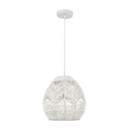 ELK SIGNATURE D4220 Boho 12'' Wide 1-Light Mini Pendant - White