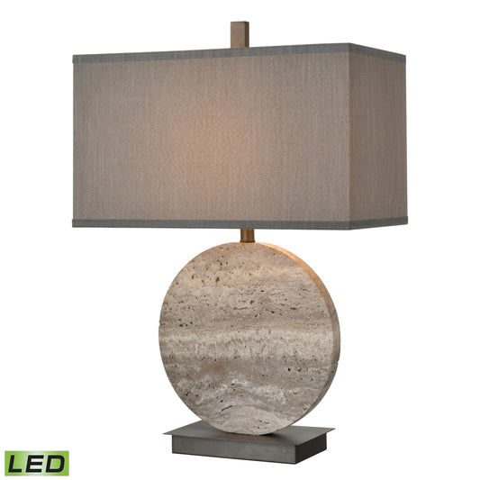 ELK SIGNATURE D4232-LED Vermouth 26.5'' High 1-Light Table Lamp - Gray - Includes LED Bulb