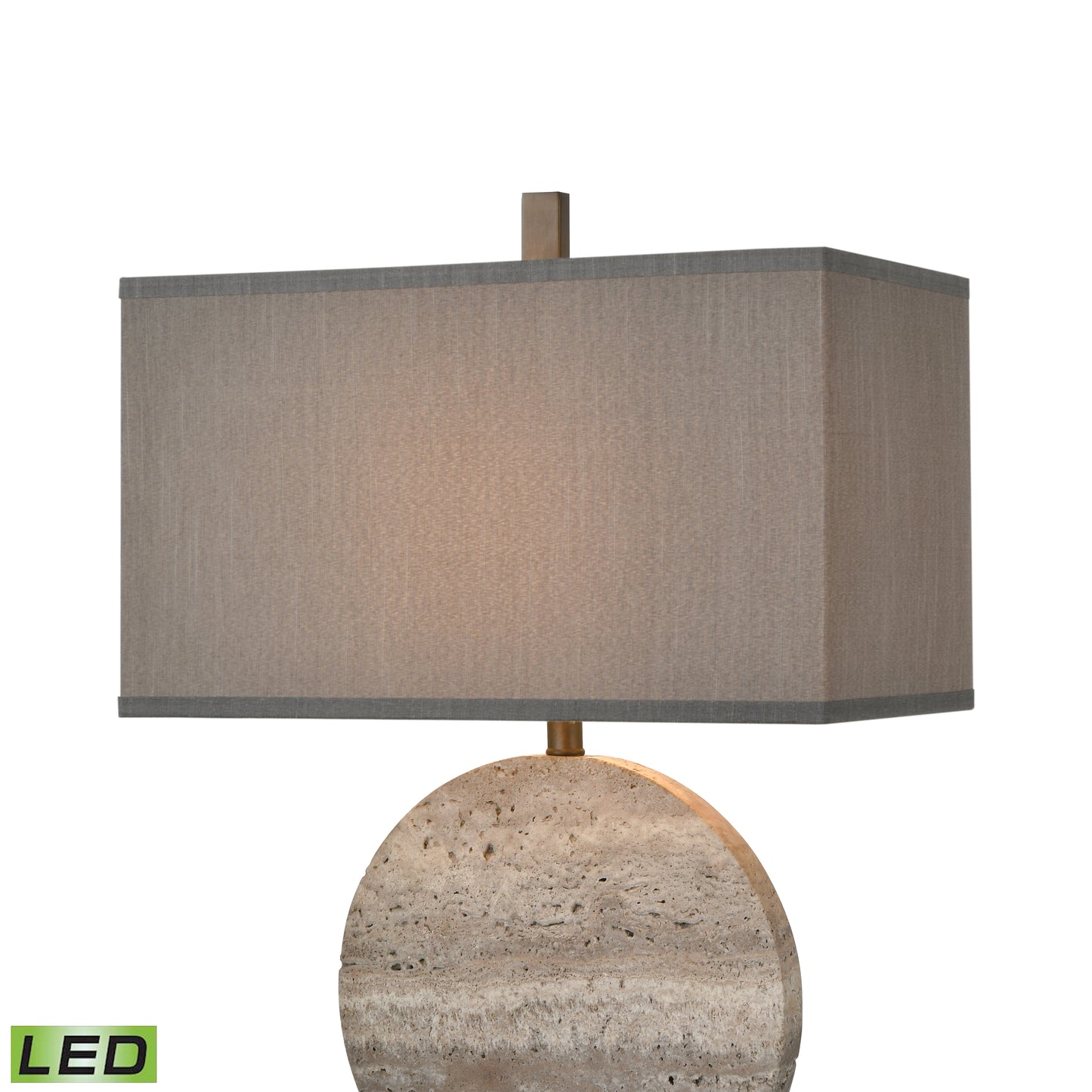 ELK SIGNATURE D4232-LED Vermouth 26.5'' High 1-Light Table Lamp - Gray - Includes LED Bulb