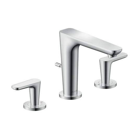 AXOR 49060001 Citterio C Widespread Faucet 125 with Pop-Up Drain, 1.2 GPM - Chrome