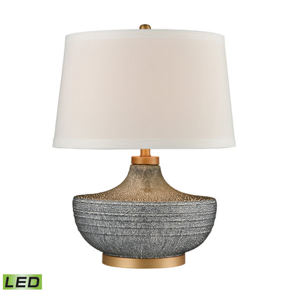 ELK SIGNATURE D4304-LED Damascus 23.5'' High 1-Light Table Lamp - Blue - Includes LED Bulb