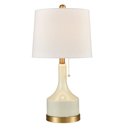 ELK SIGNATURE D4312 Small But Strong 21'' High 1-Light Table Lamp - White