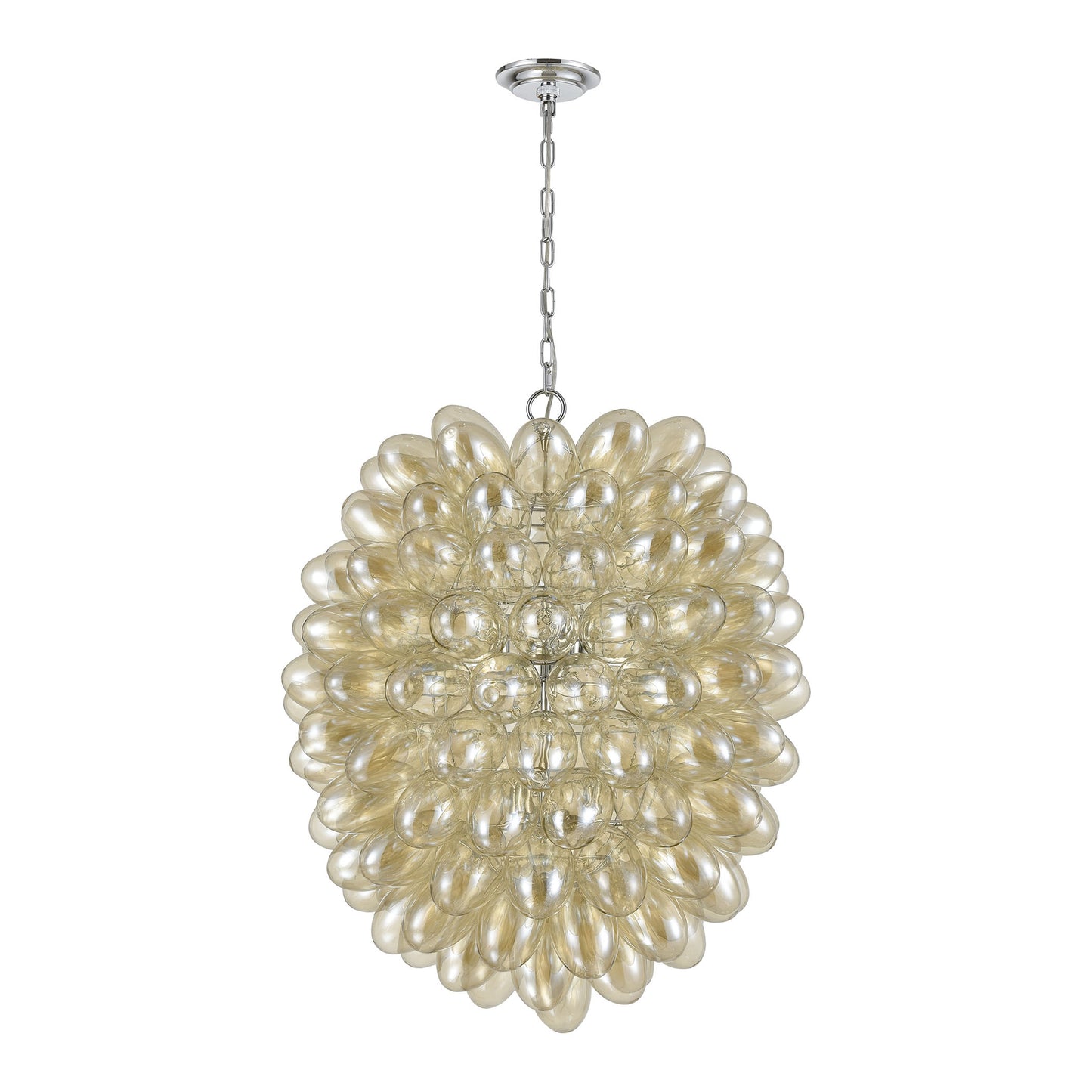 ELK SIGNATURE D4372 Bubble Up 26'' Wide 6-Light Chandelier - Chrome