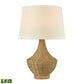 ELK SIGNATURE D4545-LED Rafiq 22'' High 1-Light Outdoor Table Lamp - Natural - Includes LED Bulb