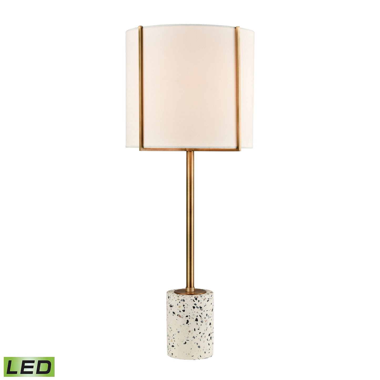 ELK SIGNATURE D4551-LED Trussed 25'' High 1-Light Buffet Lamp - Includes LED Bulb