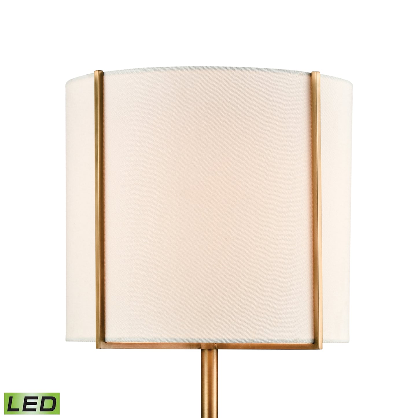 ELK SIGNATURE D4551-LED Trussed 25'' High 1-Light Buffet Lamp - Includes LED Bulb