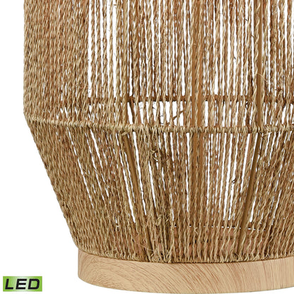 ELK SIGNATURE D4555-LED Corsair 24'' High 1-Light Table Lamp - Brass - Includes LED Bulb