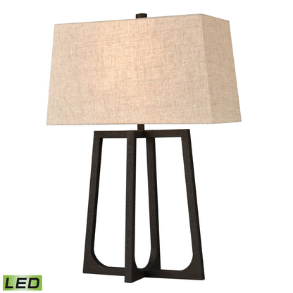 ELK SIGNATURE D4610-LED Colony 29'' High 1-Light Table Lamp - Bronze - Includes LED Bulb