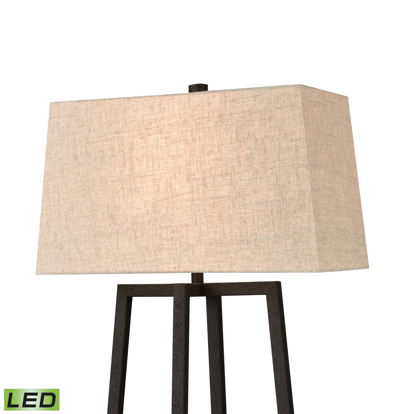 ELK SIGNATURE D4610-LED Colony 29'' High 1-Light Table Lamp - Bronze - Includes LED Bulb