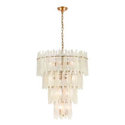 ELK SIGNATURE D4662 Brinicle 26'' Wide 18-Light Chandelier - Aged Brass