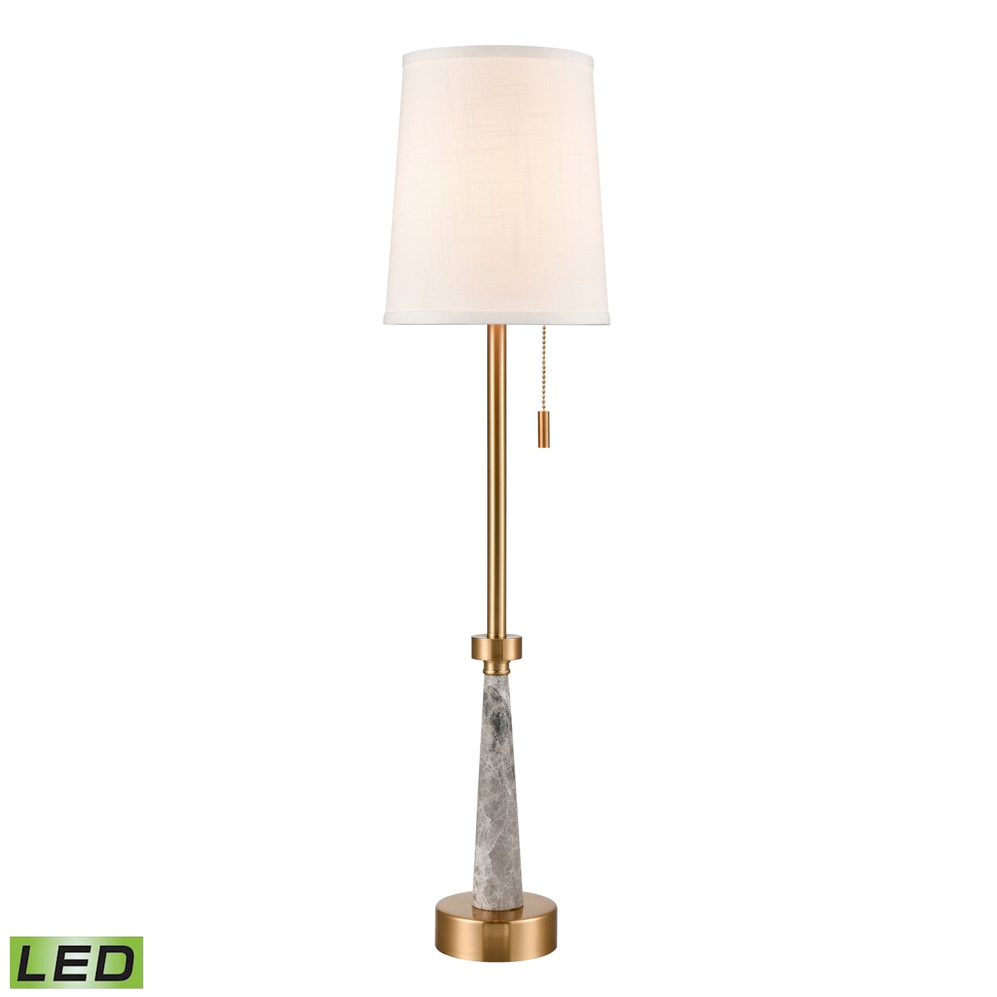 ELK SIGNATURE D4682-LED Magda 34'' High 1-Light Buffet Lamp - Includes LED Bulb