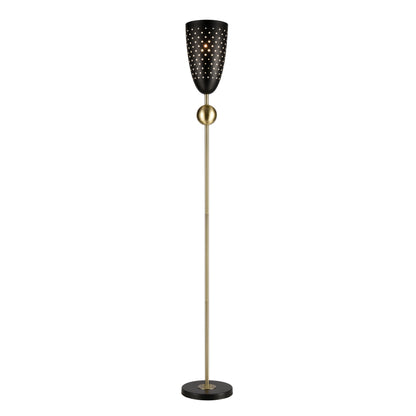 ELK SIGNATURE D4691 Amulet 69.5'' High 1-Light Floor Lamp - Black