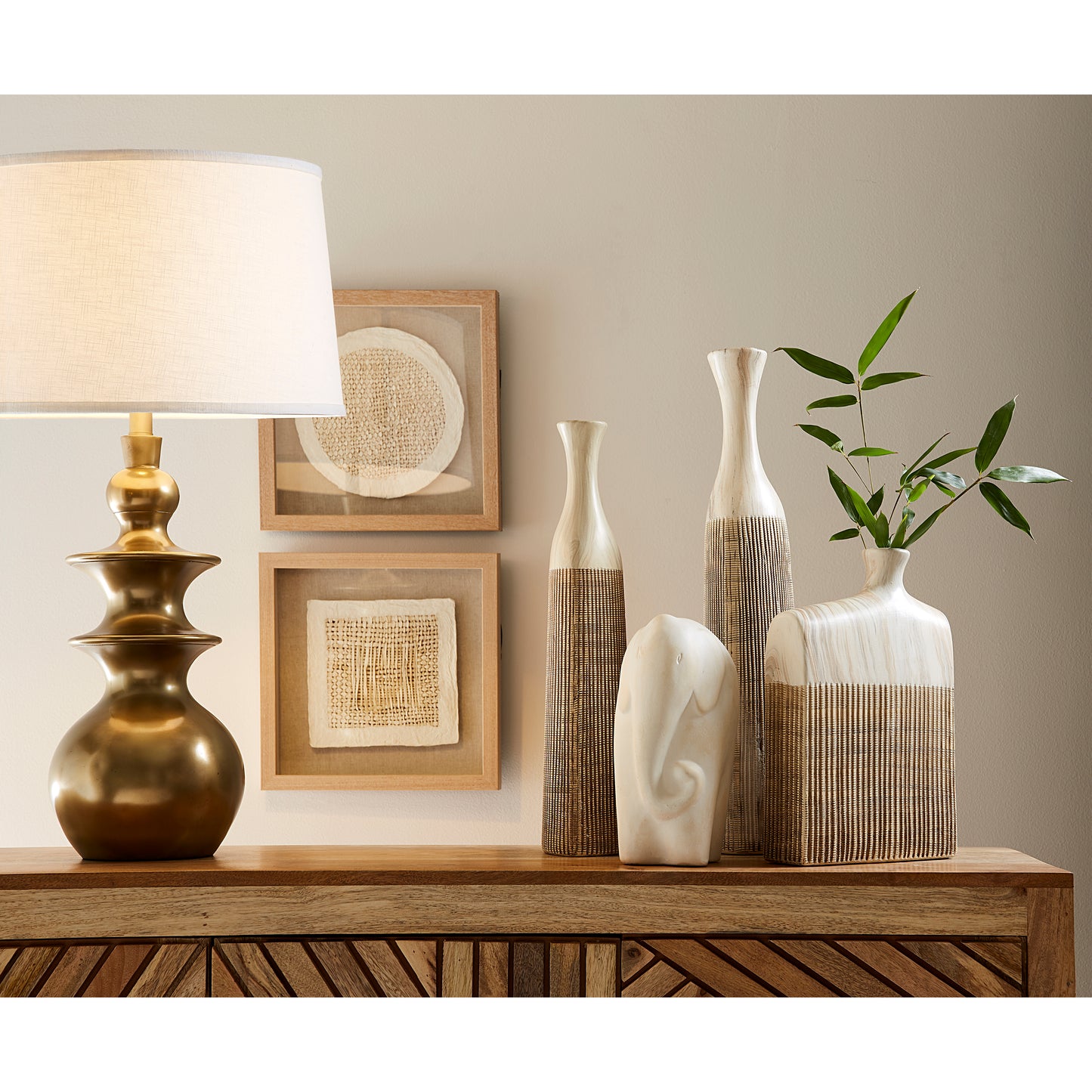 ELK SIGNATURE D4695 Depiction 32'' High 1-Light Table Lamp - Gold