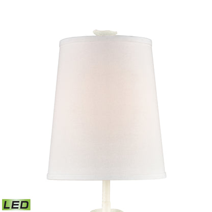 ELK SIGNATURE D4699-LED Winona 33'' High 1-Light Table Lamp - Matte White - Includes LED Bulb