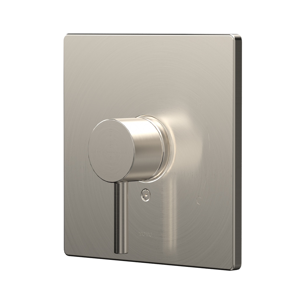 TOTO TBV02801U#BN Square Pressure Balance Valve Shower Trim - Brushed Nickel