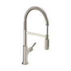 HANSGROHE 04851800 Locarno Semi-Pro Kitchen Faucet, 2-Spray, 1.75 GPM - Stainless Steel Optic