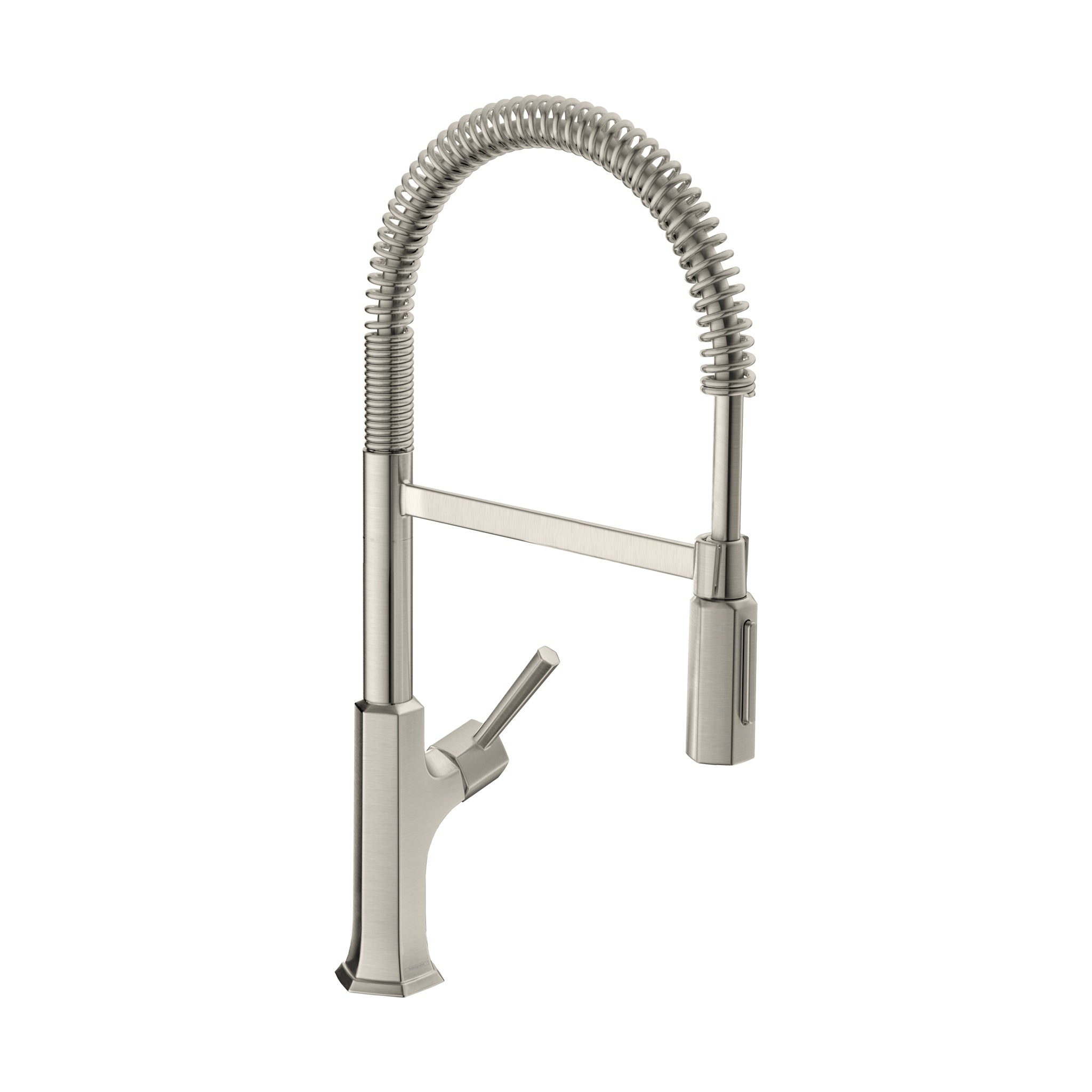 HANSGROHE 04851800 Locarno Semi-Pro Kitchen Faucet, 2-Spray, 1.75 GPM - Stainless Steel Optic