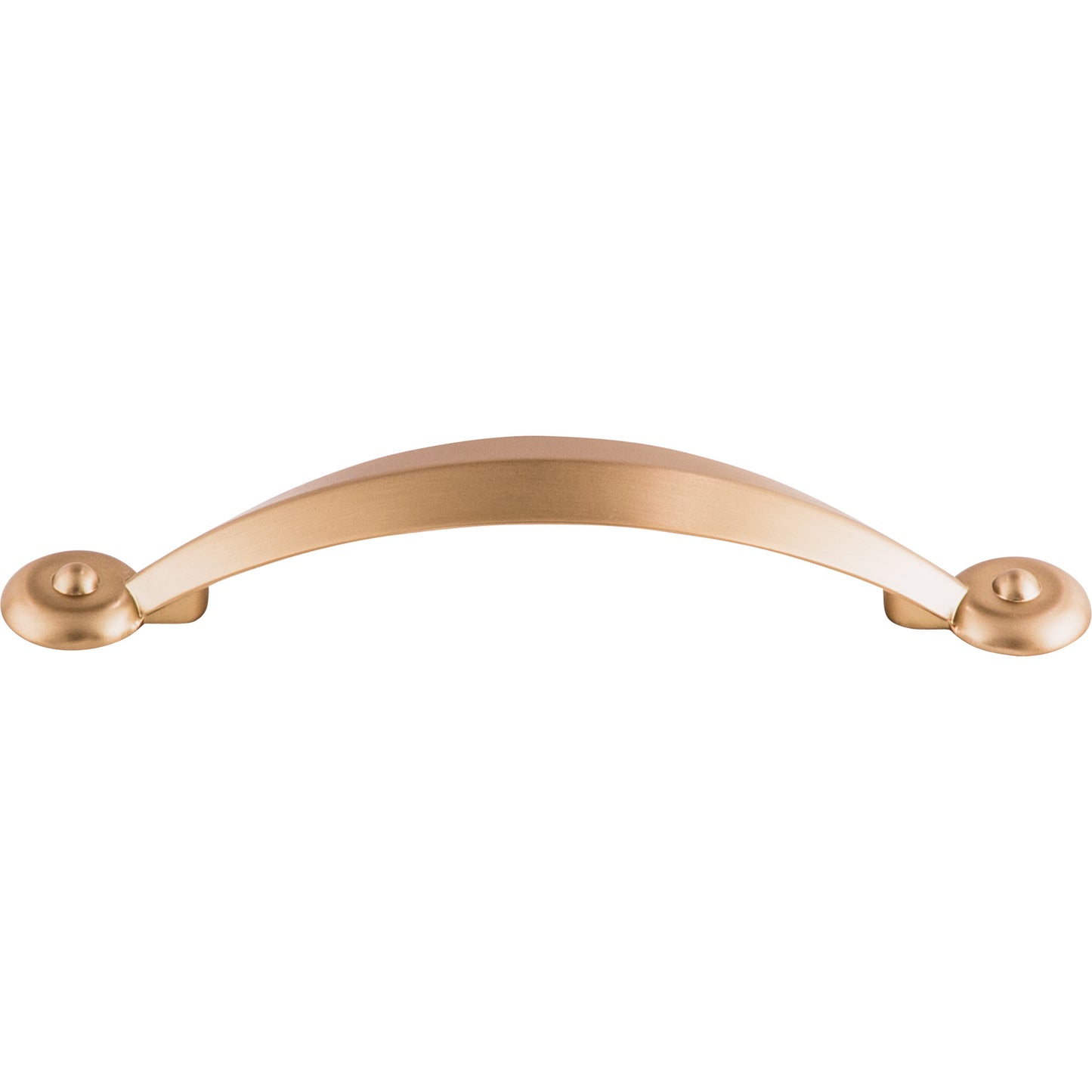 TOP KNOBS M1662 Angle 3 3/4" Center to Center Bar Pull - Brushed Bronze