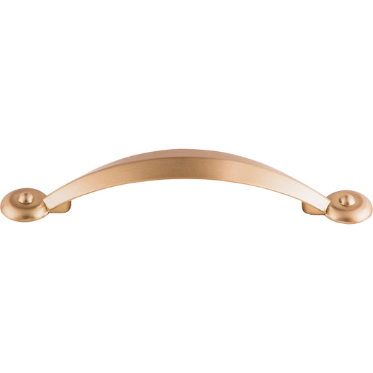 TOP KNOBS M1662 Angle 3 3/4" Center to Center Bar Pull - Brushed Bronze