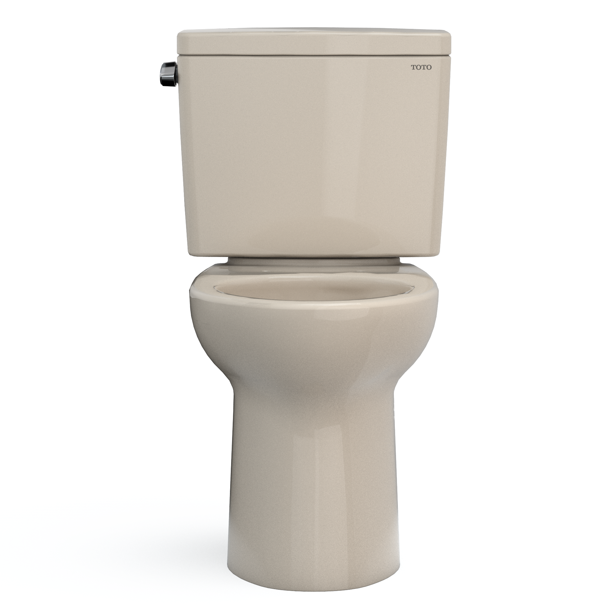 TOTO CST776CEFG#03 Drake Two-Piece Elongated 1.28 Gpf Universal Height Tornado Flush Toilet With Cefiontect - Bone