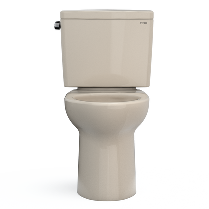 TOTO CST776CEFG#03 Drake Two-Piece Elongated 1.28 Gpf Universal Height Tornado Flush Toilet With Cefiontect - Bone
