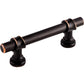 TOP KNOBS M1745 Bit 3" Center to Center Bar Pull - Tuscan Bronze