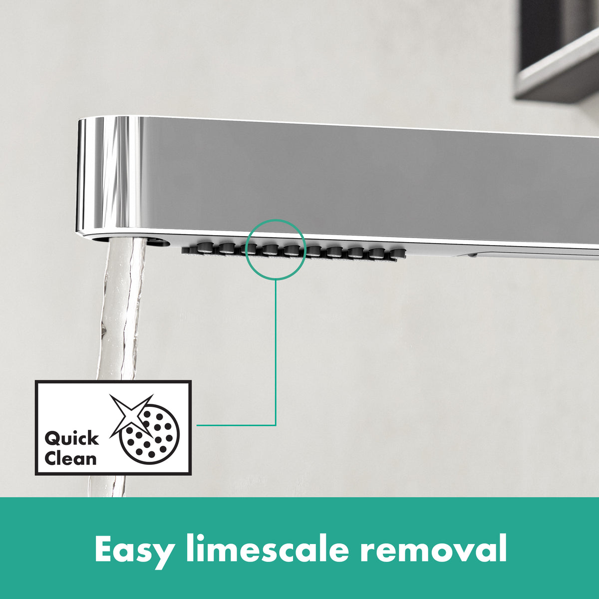 HANSGROHE 76063001 Finoris Single-Hole Faucet 230 with 2-Spray Pull-Out, 1.2 GPM - Chrome