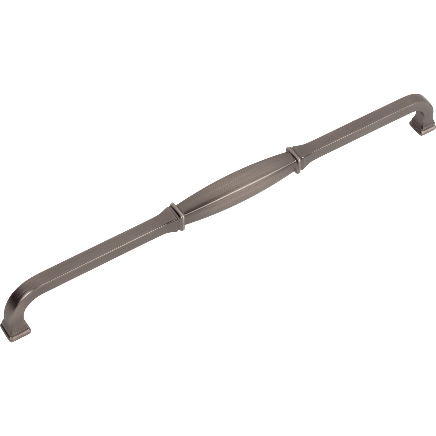 JEFFREY ALEXANDER 278-305BNBDL Audrey 305 mm Center-to-Center Bar Pull - Brushed Pewter