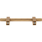 JEFFREY ALEXANDER 598-96SBZ Larkin Knurled Center 96 mm Center-to-Center Bar Pull - Satin Bronze