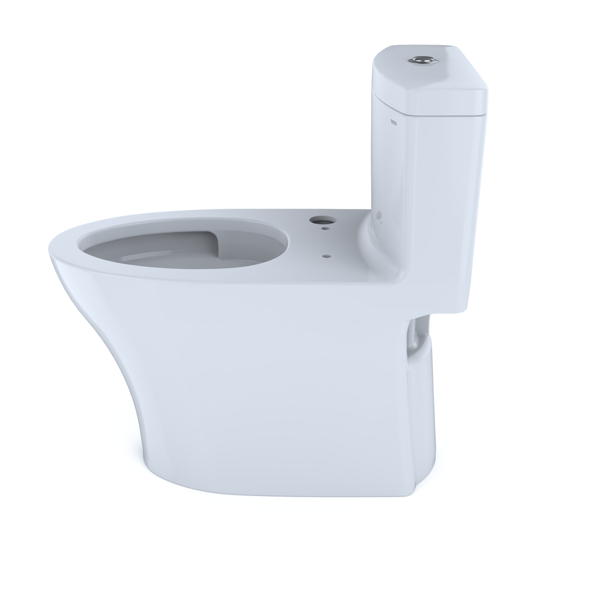 TOTO CST646CEMFGNAT40#01 Aquia Iv One-Piece Elongated Dual Flush 1.28 And 0.9 Gpf Washlet+ And Auto Flush Ready Toilet With Cefiontect - Cotton White