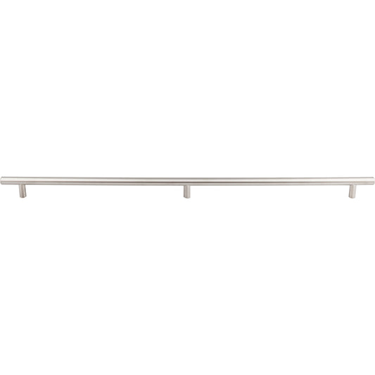 TOP KNOBS SS12 Solid Bar 37 3/16" Center to Center Bar Pull - Stainless Steel