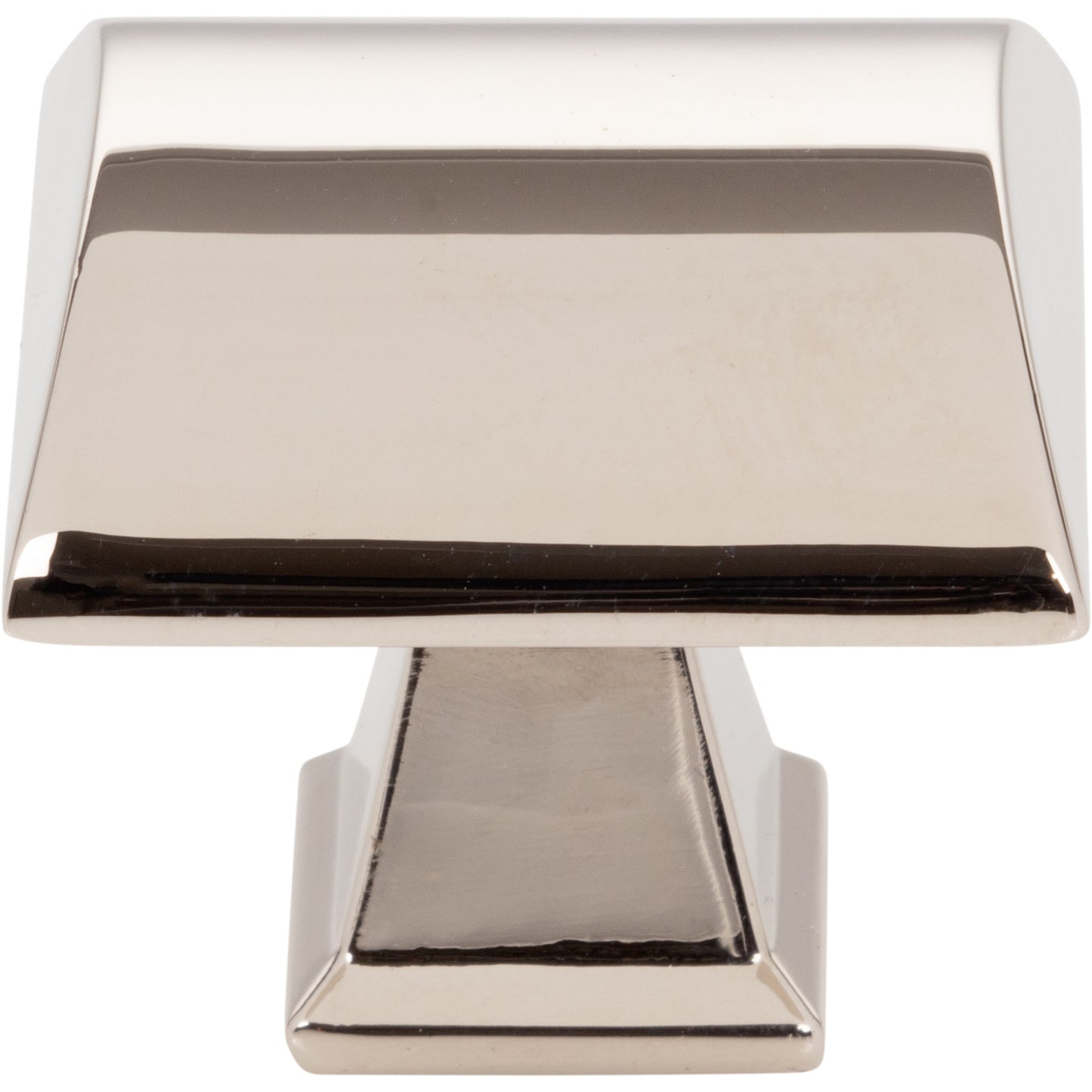 JEFFREY ALEXANDER 944NI Roman 1-1/4" Length Square Knob - Polished Nickel