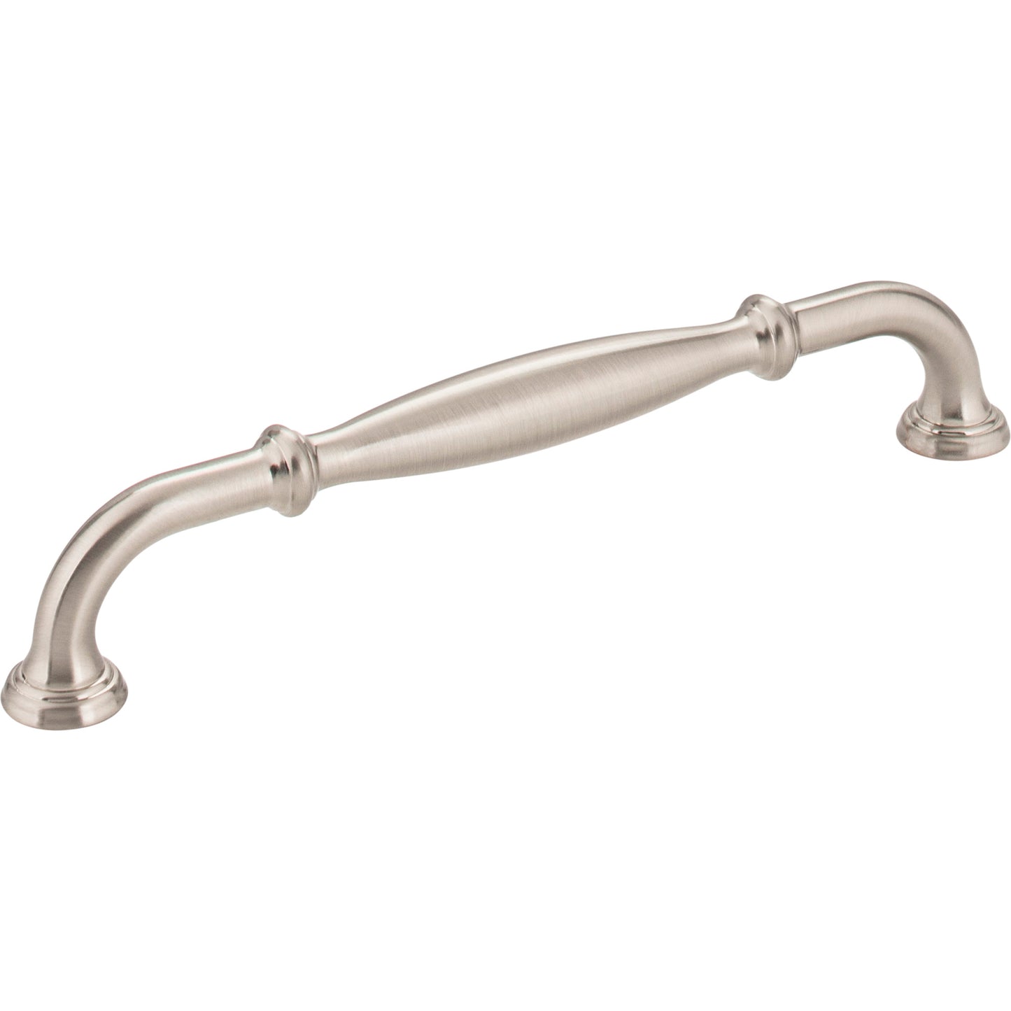 JEFFREY ALEXANDER 658-160SN Tiffany 160 mm Center-to-Center Bar Pull - Satin Nickel