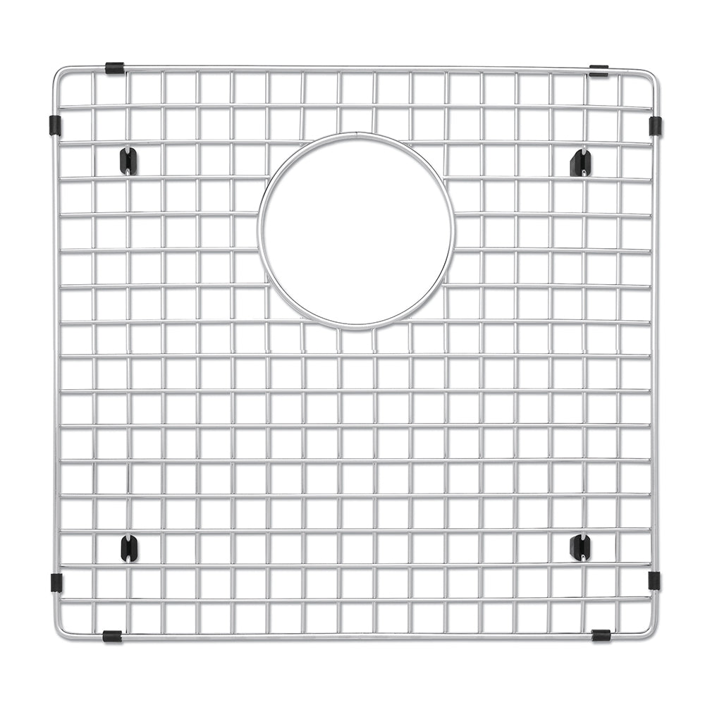 BLANCO 235971 Quatrus Stainless Steel Sink Grid for Quatrus 60/40 Sink - Large Bowl in Stainless Steel