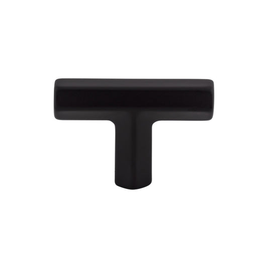 TOP KNOBS TK790BLK Lydia 1 3/4" Length Geometric Knob , Flat Black