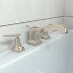 HANSGROHE 31428831 Metropol Classic 3-Hole Roman Tub Set Trim with Lever Handles - Polished Nickel