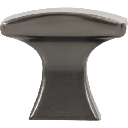 JEFFREY ALEXANDER 767BNBDL Philip 1-1/4" Length Rectangle Knob - Brushed Pewter