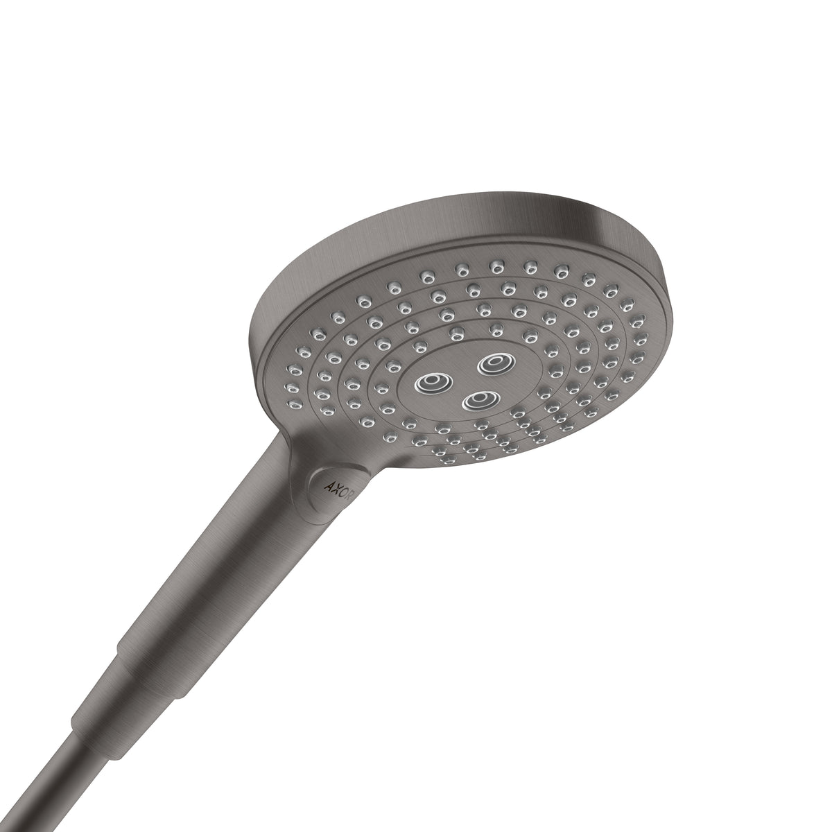 AXOR 26052341 ShowerSolutions Handshower 120 3-Jet, 1.75 GPM - Brushed Black Chrome