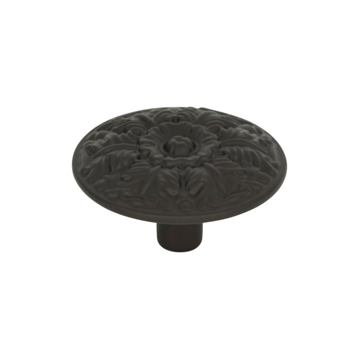 ATLAS 138-O Hammered Medallion 1-1/2" Diameter Round Knob , Aged Bronze