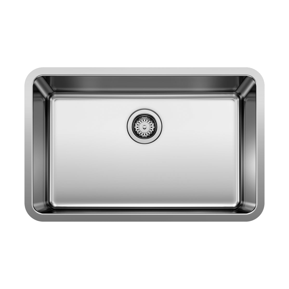 BLANCO 442765 Formera Formera 28" Single Bowl Undermount Stainless Steel Kitchen Sink in Satin Polish