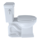 TOTO CST404CUFG#11 Promenade II 1G Two-Piece Elongated 1.0 GPF Universal Height Toilet with CEFIONTECT , Colonial White