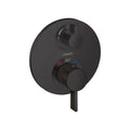 HANSGROHE 15758671 Ecostat S Thermostatic Trim with Volume Control and Diverter - Matte Black