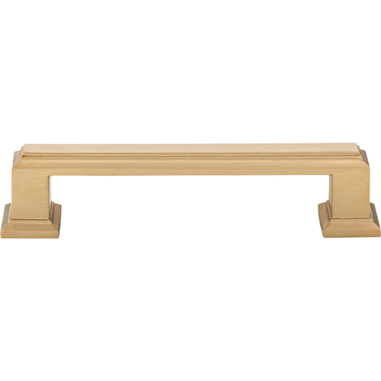 ATLAS 435-CM Sutton Place 3 3/4" Center to Center Bar Pull , Champagne