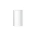 HANSGROHE 56096700 XtraStoris Individual Wall Niche Matte White with Design Frame 12"x 6"x 4" - Matte White