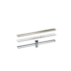 AXOR 42520801 Drains Floor Installation 27 9/16" - Stainless Steel Optic